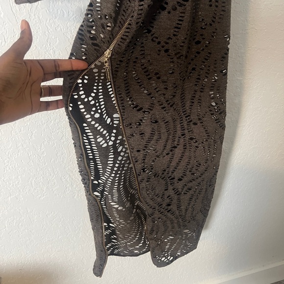 Bronx and Banco Mayan Dress in Brown - Picture 4 of 10